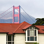 Presidio Fire Station and bridge