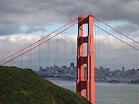 Golden Gate Bridge from Marin Headlands