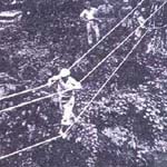 on the ropes