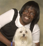 Laurie Williams and Andrew from CBS's Greatest American Dog