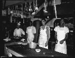 Kitchen workers