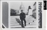 Trooper Posing in Front of Capital