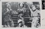 Troops on Barrack Steps