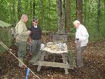 WWII Reenactor talk to OSS Vets