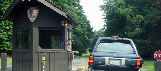 entrance station
