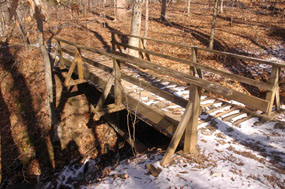 Laurel Loop footbridge