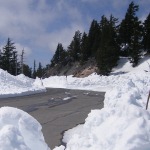 Discovery Point plowed for spring.