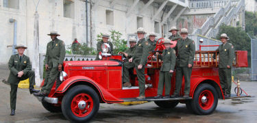 1934 Diamond T Firetruck and Rangers