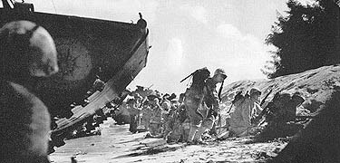 First wave during the Battle for Saipan