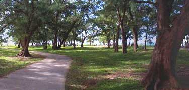 Picnic grounds at American Memorial