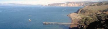 Prisoners Harbor and pier
