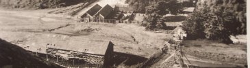 Historic photo of Scorpion Ranch sheep barn