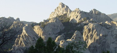 Sunrise at City of Rocks