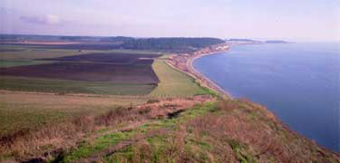 Ebey's Landing shoreline