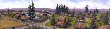 Artist's rendering of the Village