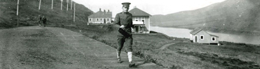 soldier at Fort Barry