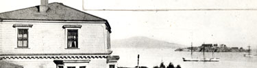 19th century photo of Fort Mason