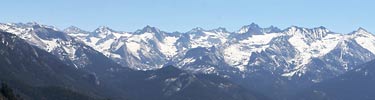 Sierra crest, Sequoia National Park