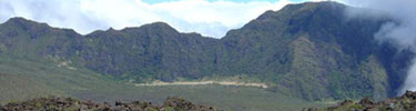 Paliku - where the clouds meet the crater.