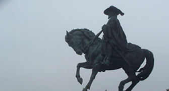 Anza statue at Lake Merced in San Francisco, a gift to the city from Sonora, Mexico in 1967