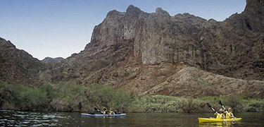 Kayaker in Black Canyon - photo taken by Brian Beffort