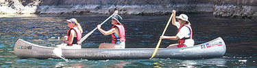 Kayaking in Lake Mead National Recreation Area