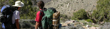 photo of backpackers