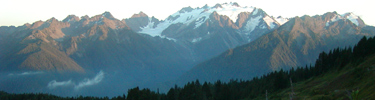 Mt. Olympus from High Divide
