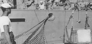 Loading a ship at Port Chicago.