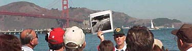 Docent giving interpretive program at Crissy Field