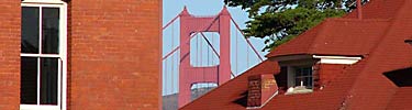 Golden Gate Bridge view from Main Post