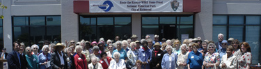 Photo of Interim Visitor Center Dedication