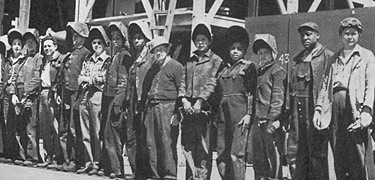 World War II Kaiser Shipyard Workers, Richmond California
