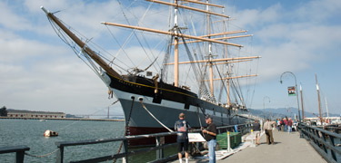 BALCLUTHA at Hyde Street Pier.