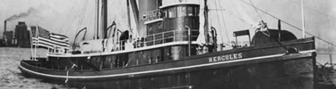 Picture of the steam Tug Hercules taken around 1909.