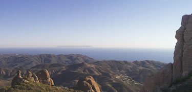 Nearby Channel Islands National Park can be seen from ocean overlooks.