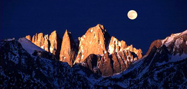 Mt. Whitney in Sequoia National Park -- photo © by Jim Baumgardt, Image Counts, www.ImageCounts.com
