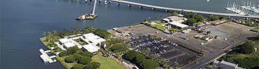 Aerial of Visitor Center