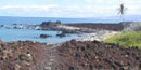 View of the Pacific Ocean from the Ala Kahakai Trail