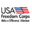 usa freedom corps logo