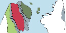 Map of terranes on the San Francisco Peninsula