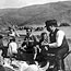 Beachgoers during the late 1890s