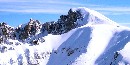Snow on Wheeler Peak