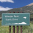 scenic drive sign