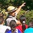 Park Ranger gives a presentation to students