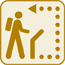 Symbol for self-guiding trail Symbol for self-guiding trail