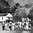 Turn of the century photo of the Baldwin Home
