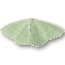 Inchworm moth, possibly Nemoria darwiniata