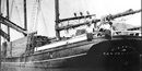 The CA Thayer, a lumber schooner, built in 1895 in Northern California.