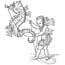 Fairy lassoing a fish